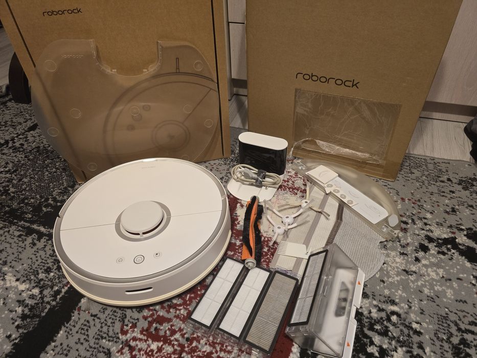 Aspirator robot cu mop Roborock S502 (S5)  Navigație Laser, Stare Excelentă