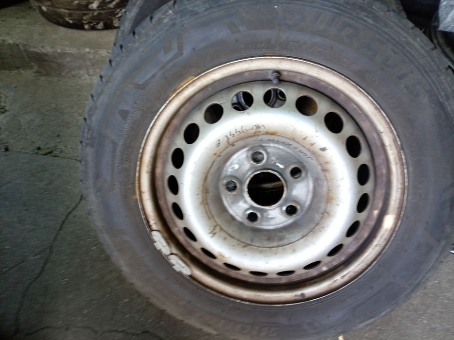 Джанти с гуми 5х120 R16  VW T5 4бр.