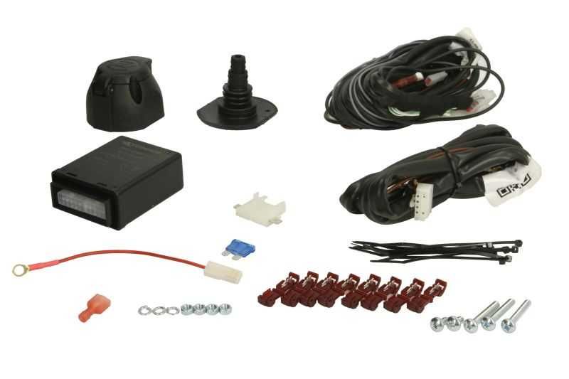 Електрическа инсталация с модул за теглич