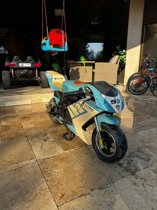 “Motocicleta electrica Nitro Eco Pocket Bike 1060W 36V