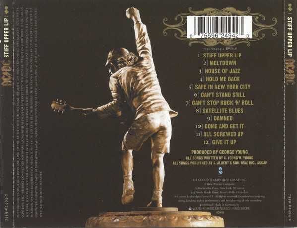 CD AC/DC - Stiff Upper Lip 2000