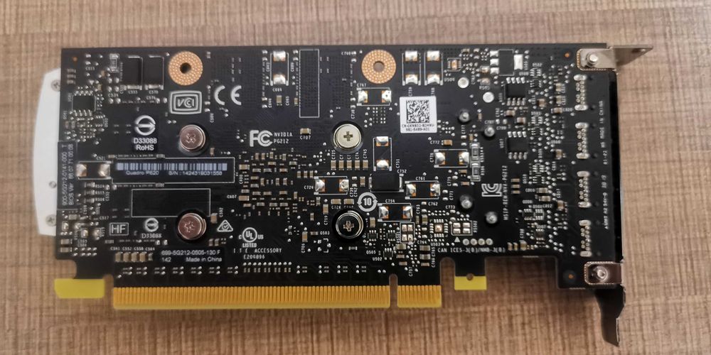 видеокарта Nvidia Quadro P620 2Gb DDR5 with low profile bracket