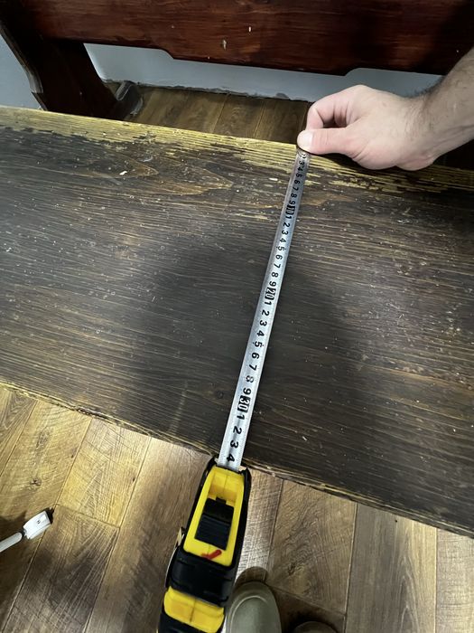 Продам деревянные стол и лавку