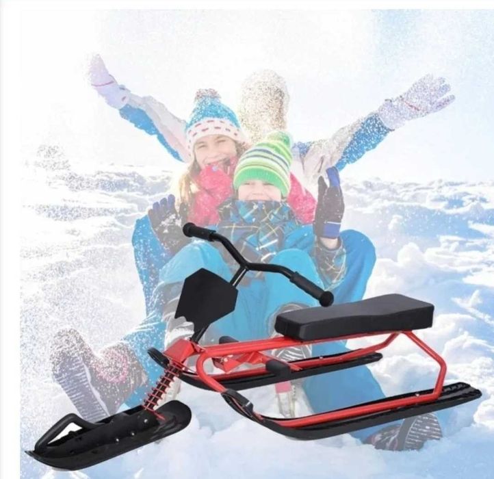 Детска Шейна Чук и Гек с волан за двама голяма кожена седалка