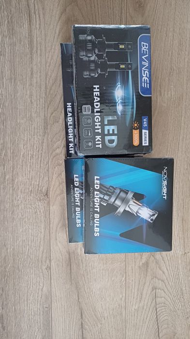 Leduri Bevinsee v45 & Novsight Premium h7, h8,H9,H11, hb3, hb4