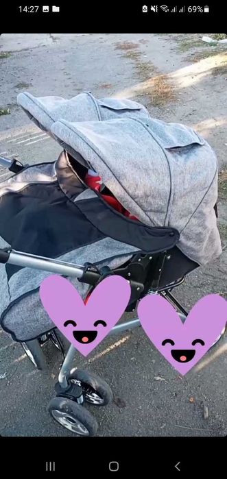 Коляска для двойни