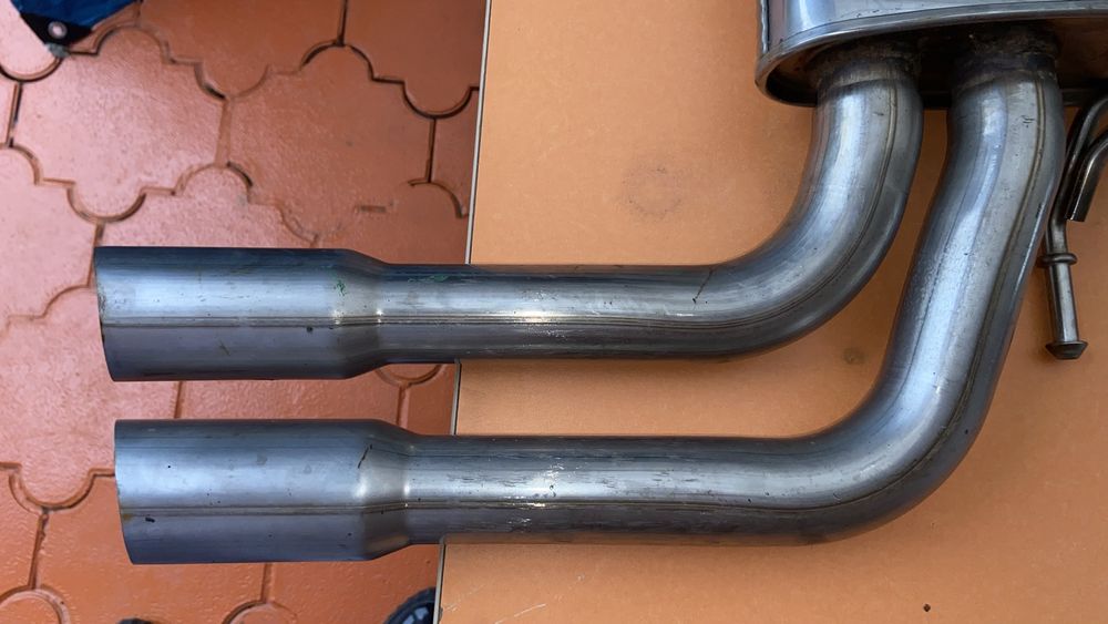 Глушитель ауди как новый