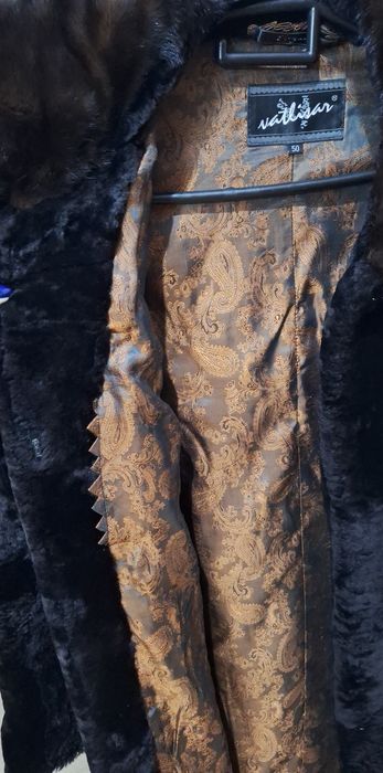 Шуба натуральная,мутон