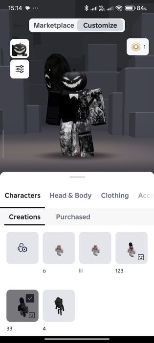 Роблокс средний аккаунт