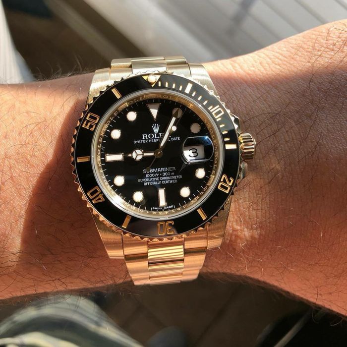 rolex submariner black dial