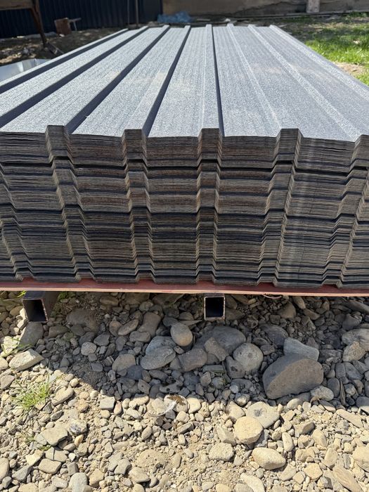 Tabla cutata maro gri zincata gri mat