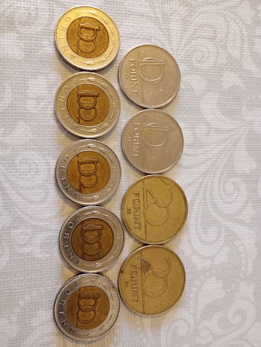 Lot monede 560 forinti