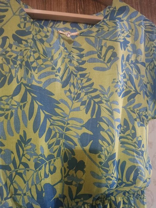 Платье в пол шифоновое