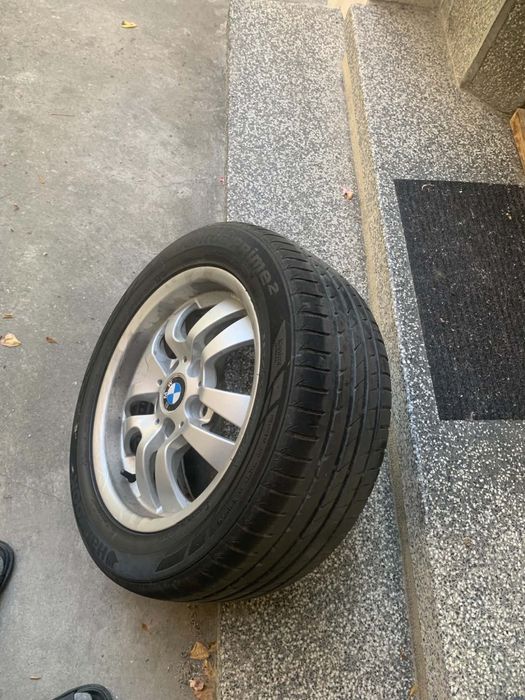 Комплект оригинални BMW алуминиеви джанти с летни гуми Hankook Ventus Prime2