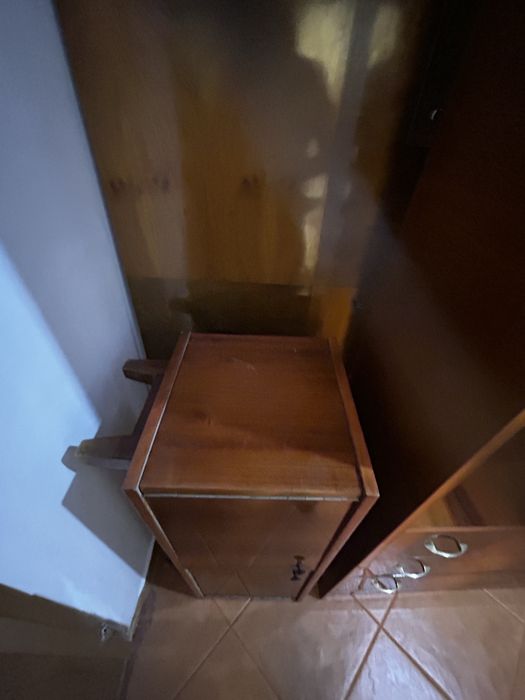DONEZ BIBLIOTECA si cuier de hol cu oglinga si dulap detasabil
