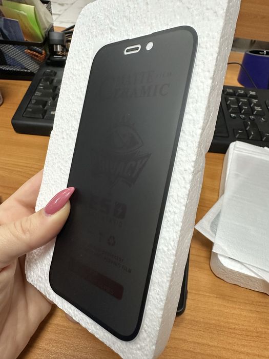 Мат Протектори 4бр. за Apple iPhone 14 Pro и 14 Pro Max - Privacy