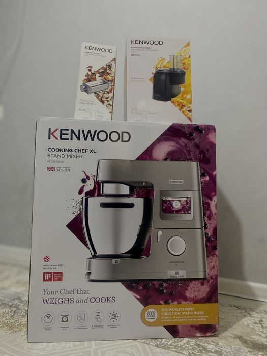 Kenwood Cooking Chef XL + насадки, новый
