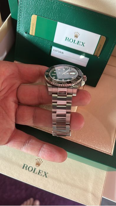 Rolex GMT Master 2 full 2018