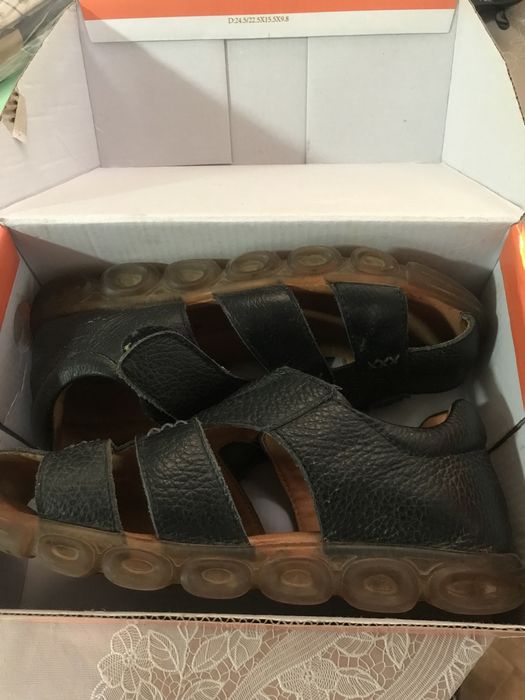 Сандали на мальчика кожа 34 размер