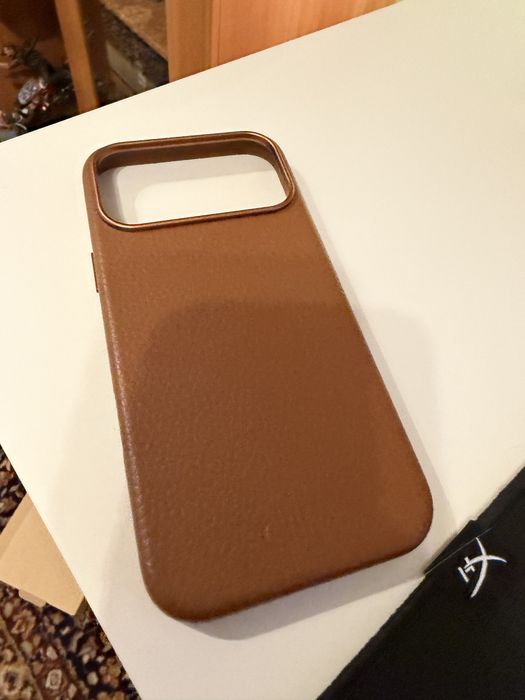 Husa iPhone 17 Pro Max piele naturala