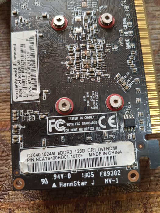 Видеокарта Nvidia GT 640 1GB