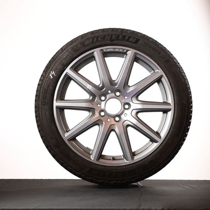 Комплект 4броя Michelin 225/45 R18 DOT4119| Джанти А1774018900 8Jx18H2-N ET48,5| Гуми и джанти