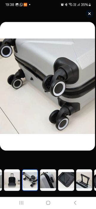 Продам чемодан на колесах