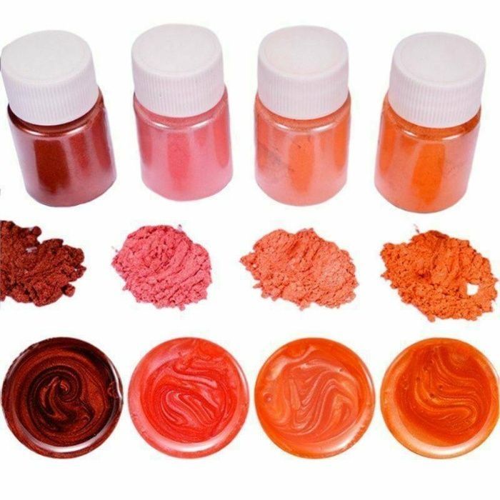 Mica Pigment metalic rasina epoxy (sapun,lumanare,make-up,unghii)