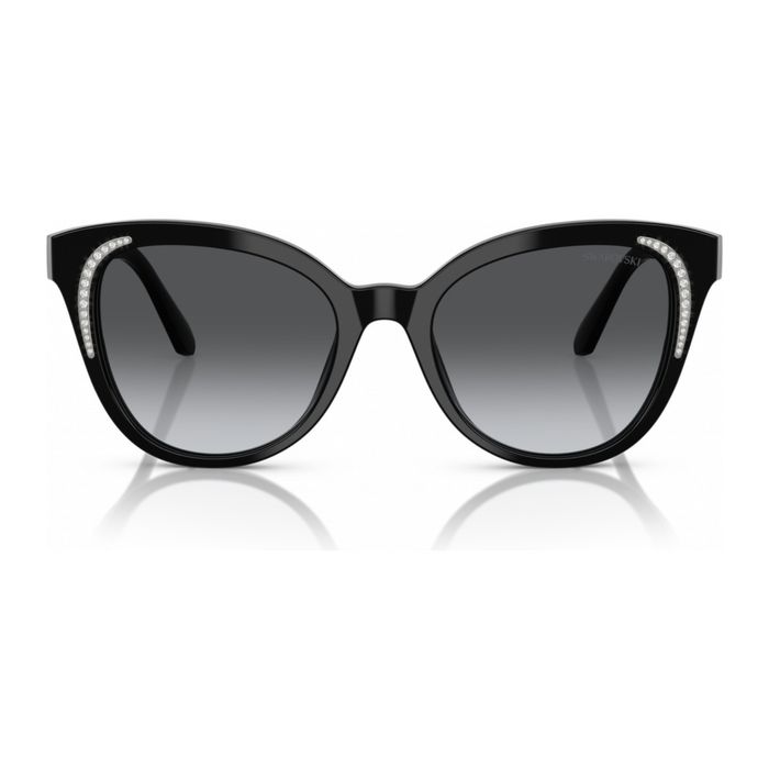 Swarovski SK6031 1001T3 Black - Women's Sunglasses 53mm