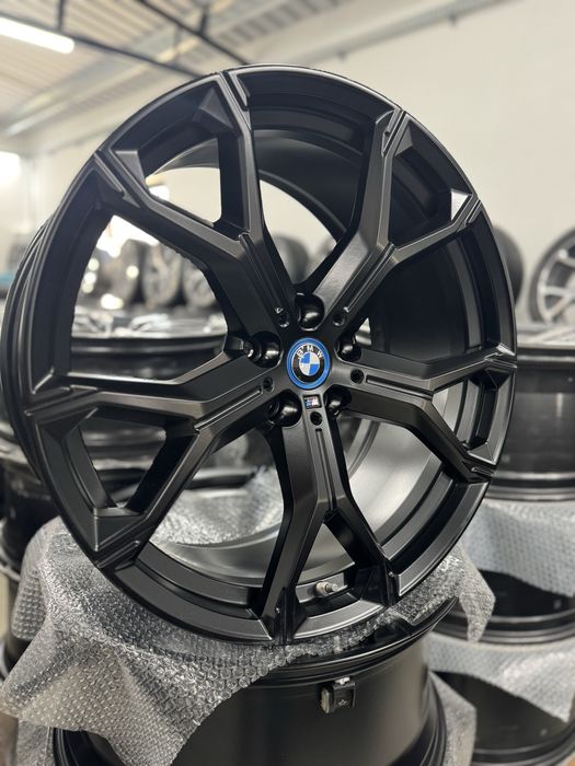 Jante Bmw X5 X6 R21 G05 G06 Originale 741M Negru Mat