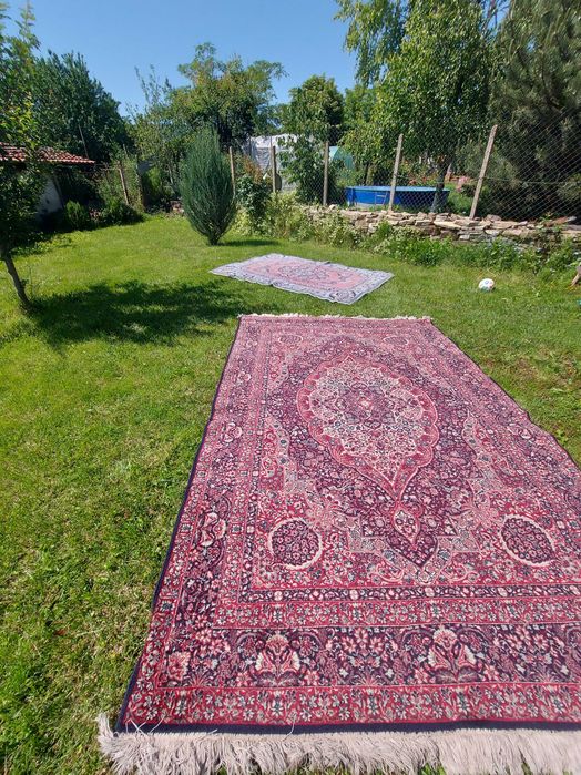 Персийски килим плюшен вълнем