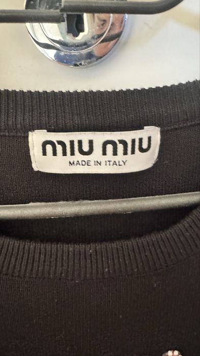 Черен Потник Miu Miu размер С/М