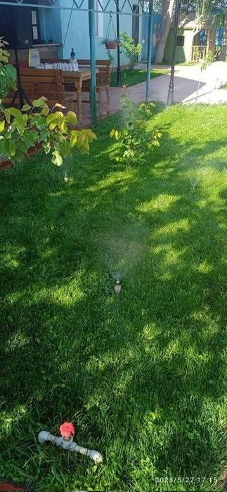 Автополив газон ландшафтный дизайн