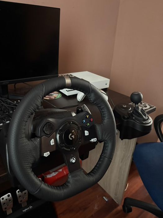 Xbox one S и loghitech g920