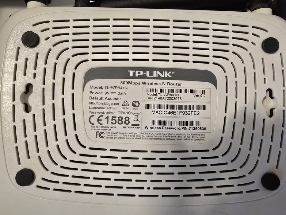 Router TP Link wireless TL-WR841ND 300Mbps