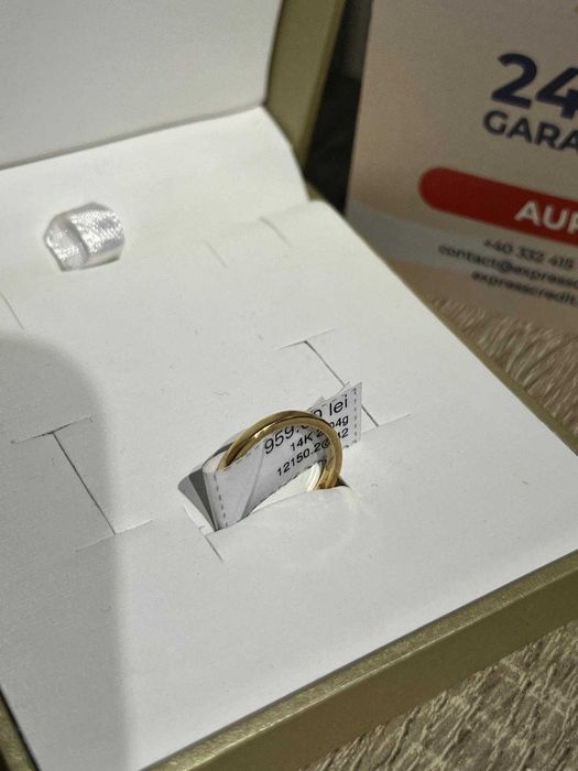 (ag42) Verigheta aur 14k *2 ani garantie* b12150.2