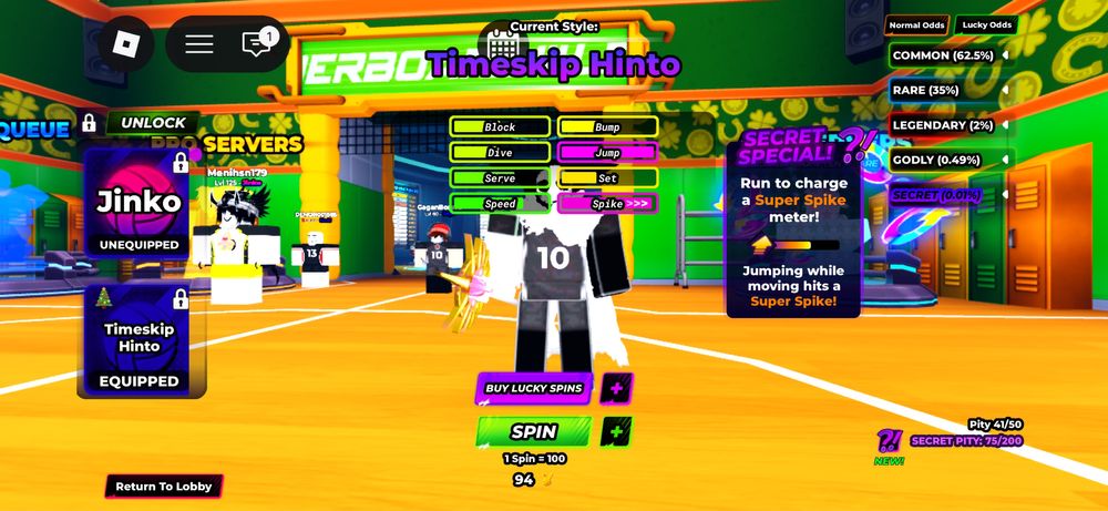 Аккаунт volleyball legends