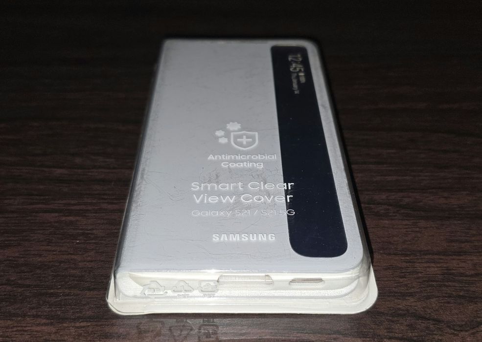Husa flip smart activa originala Samsung Smart Clear View Cover Galaxy S21 S21 5G G991