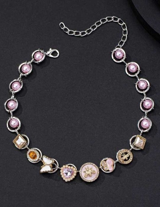 Чокър колиета - метални с орнаменти