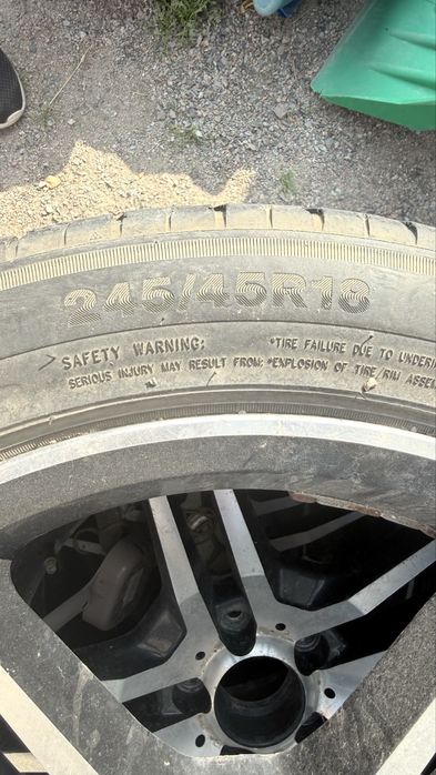 Диски AMG R18 б/у на запаску