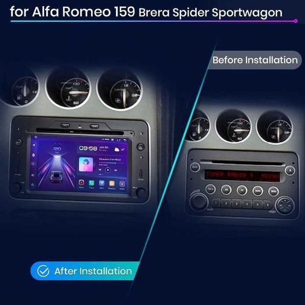 Alfa Romeo 159,Brera,Spider,Sportswagon Мултимедия Навигация Android