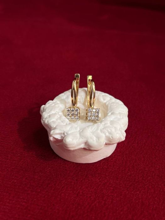 Золотые серьги/BariBarShop/0•0•12