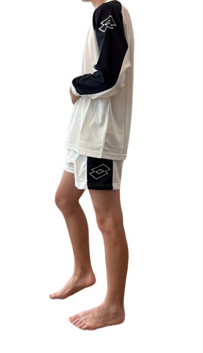 Pantaloni scurti + tricou LOTTO copii, pt fotbal