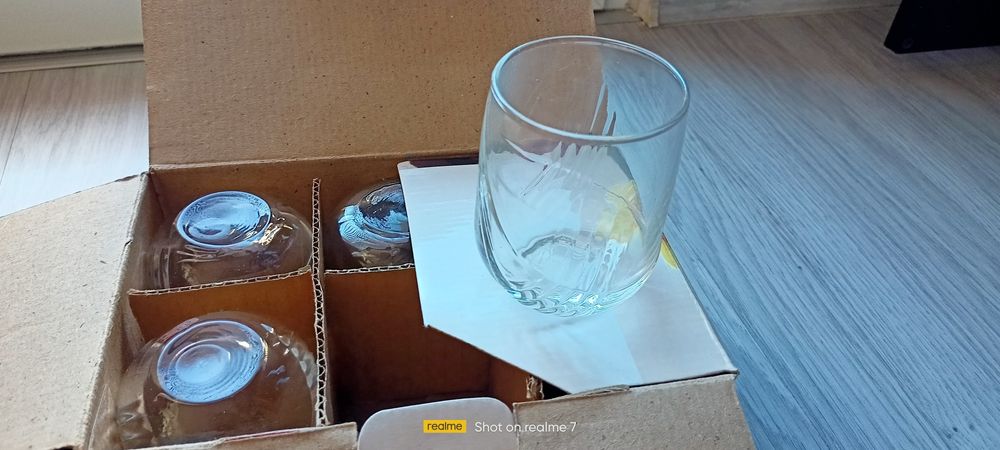 Комплект стъклени сервизи 13 части