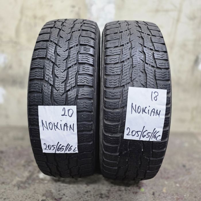 2×205/65/16c M+S.NOKIAN.Stare excelenta.