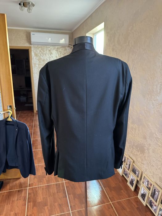 Sacou negru H&M purtat o singura data , Marimea 52