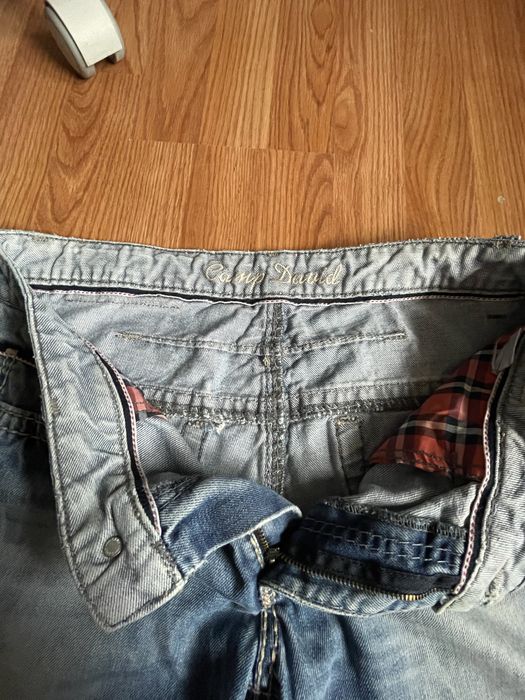 Y2K мъжки дънки Baggy Camp David