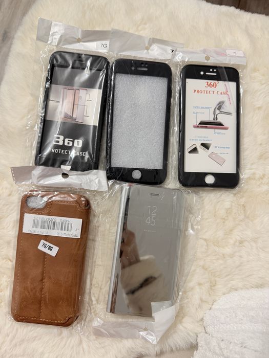 Set 5 Huse Iphone 7 (potrivite si Iphone 8)