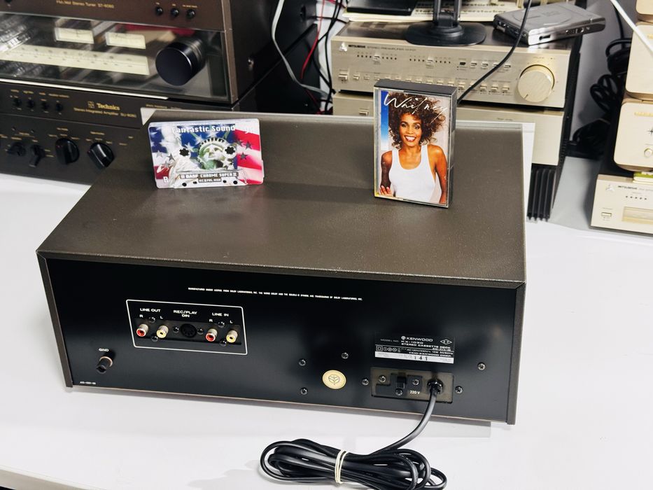 Deck de colecție KENWOOD KX-1030,3 Ferrite HEADS,sunet calitativ,Japan