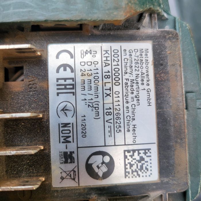 Ciocan rotopercutor Metabo  KHA 18 LTX
